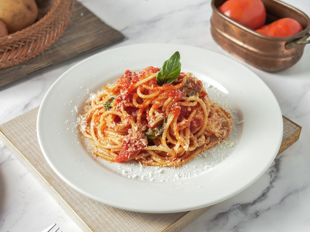 Spaghetti al Pomodoro e Basilico