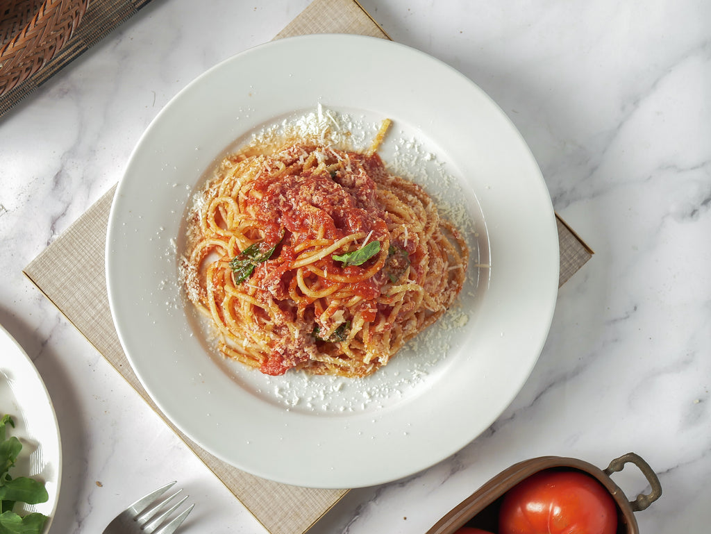 Spaghetti al Pomodoro e Basilico